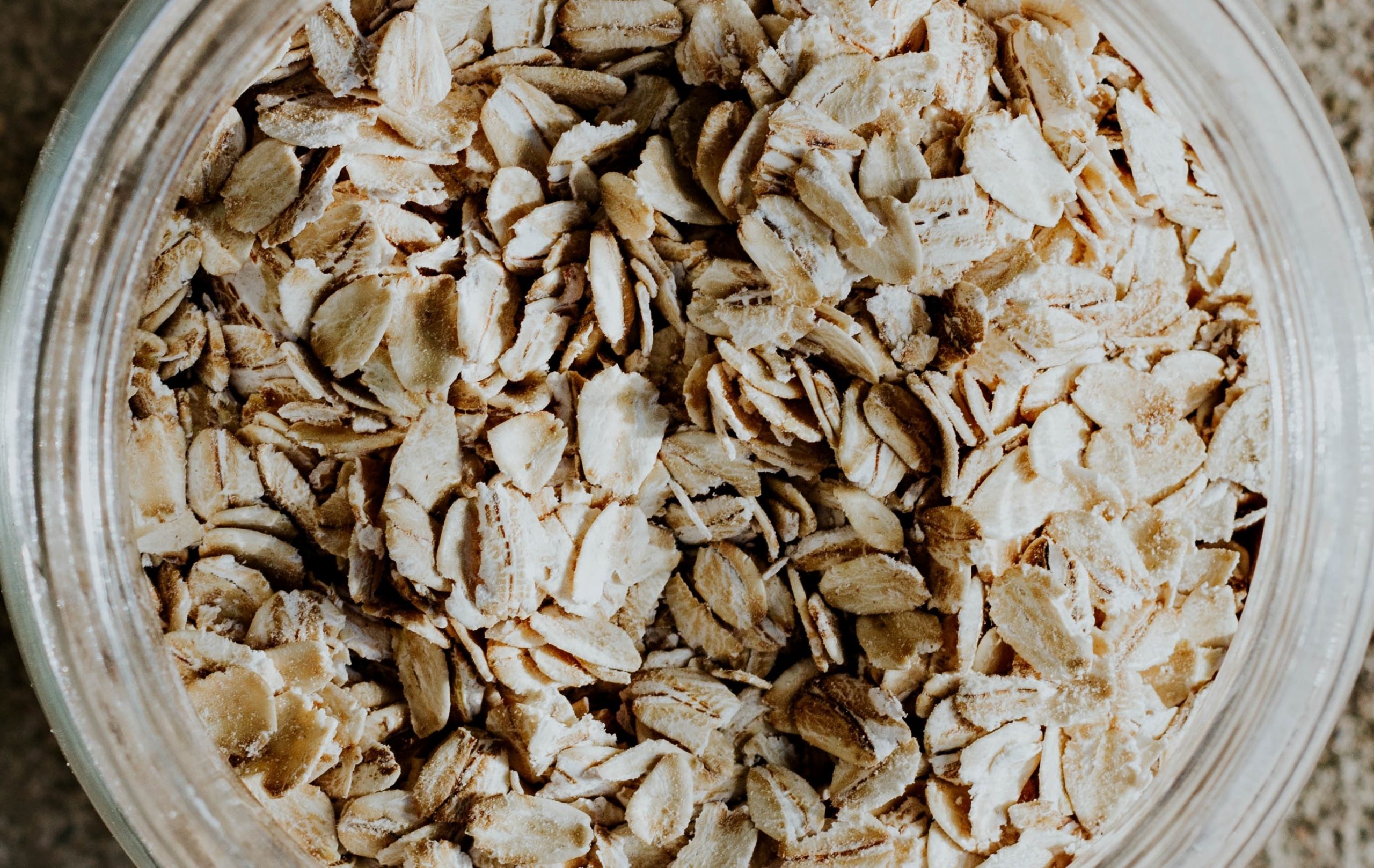 Jar of oats