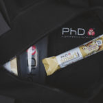 PhD bar in gym bag