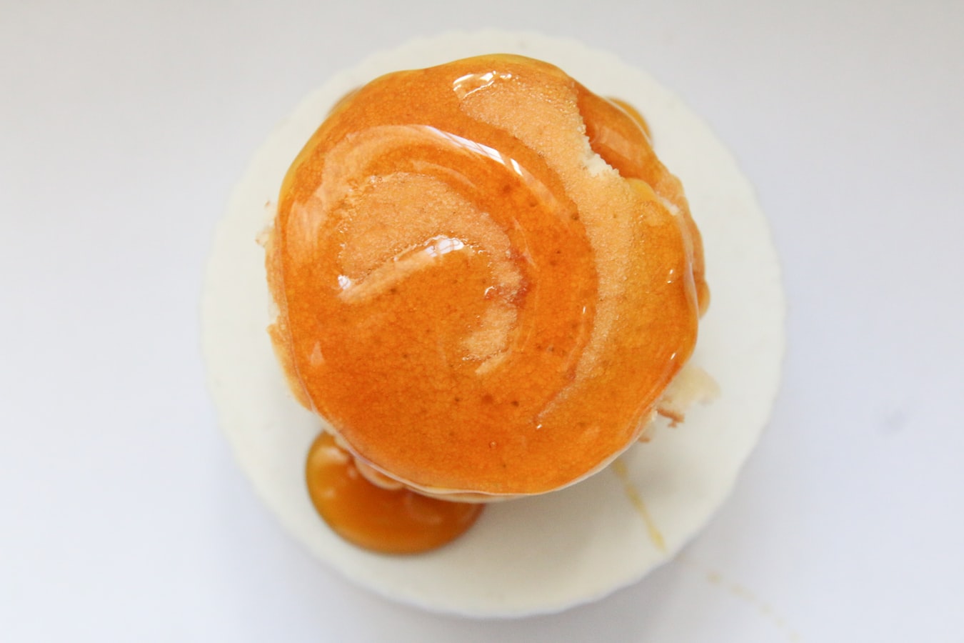 pancakes with honey syrup