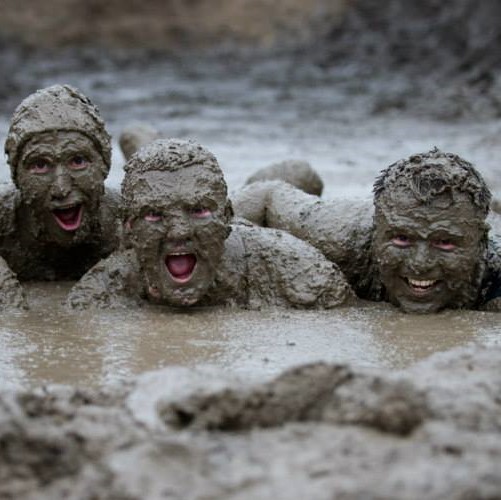 three boys mud reason