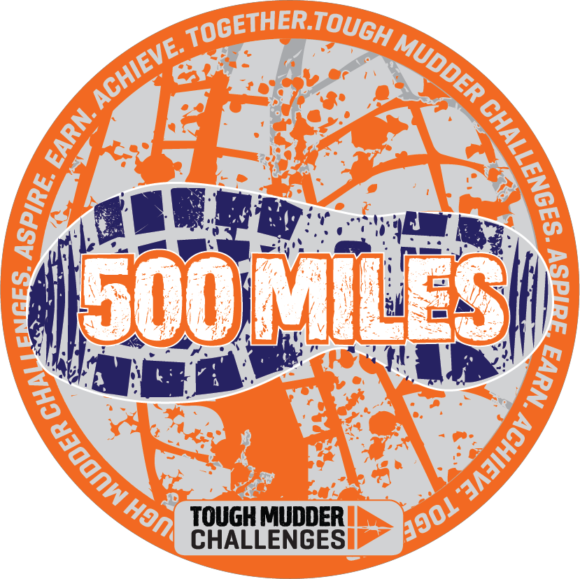 Tough Mudder 500 Miles coin