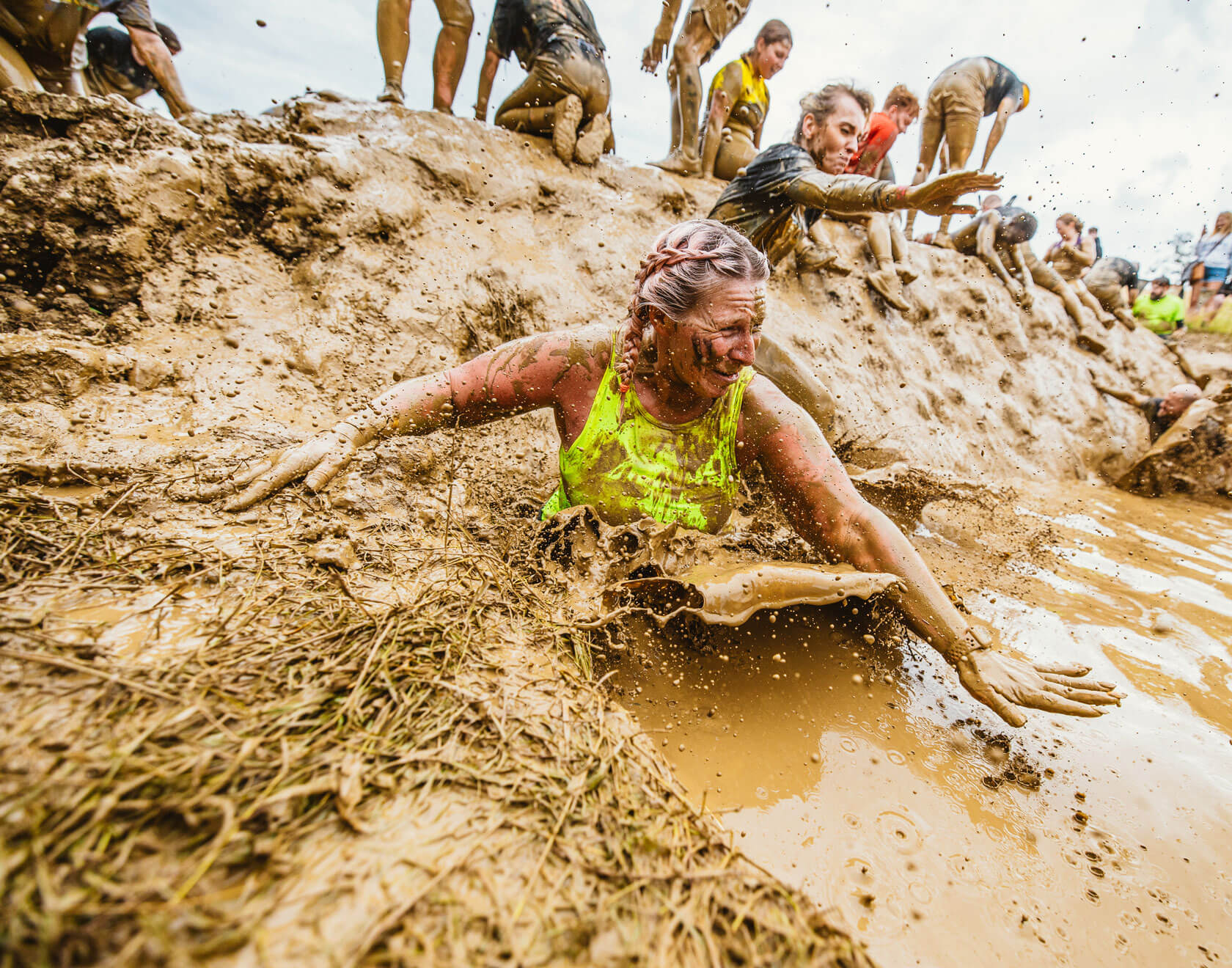 Yorkshire Tough Mudder UK Mud and Obstacle Course Run