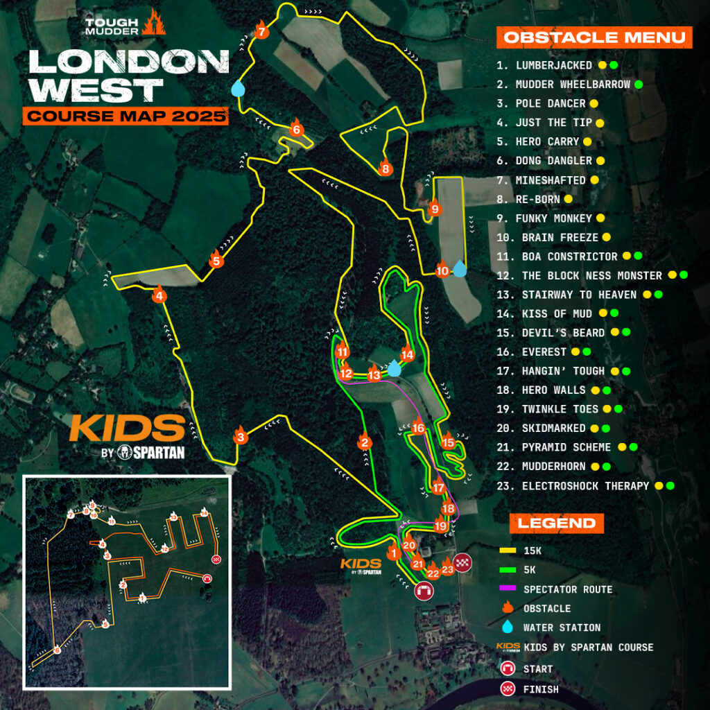 LONDON WEST MAP